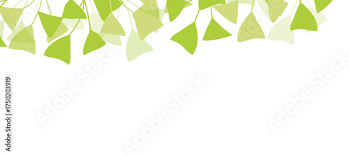 Floral web banner with drawn color exotic leaves. Nature concept design. Modern floral compositions with summer branches. Vector illustration on the theme of ecology, natura, environment.