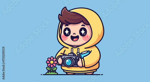 Cartoon photographer