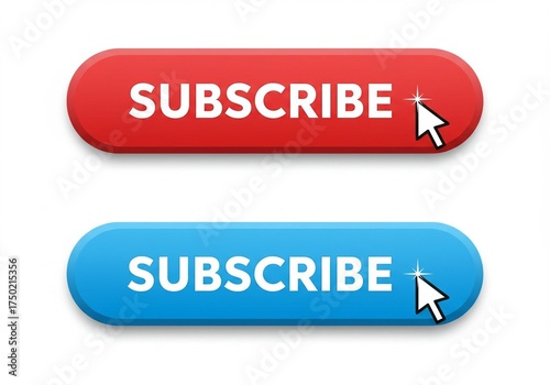 Subscribe Button Stock Photos