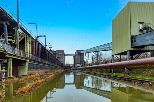 Wallpaper Mural the Hansa coking plant in Dortmund, Germany, today a museum, industrial monument open for visitors Torontodigital.ca