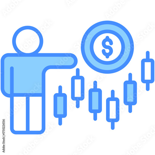 Stockbroker Icon
