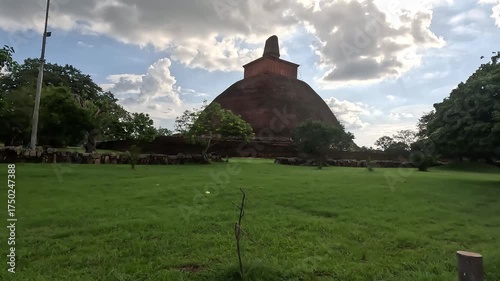 World’s Tallest Stupa at Jethawanaramaya, Anuradhapura, Sri Lanka