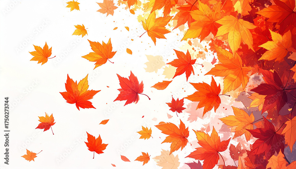 Obraz premium autumn leaves background