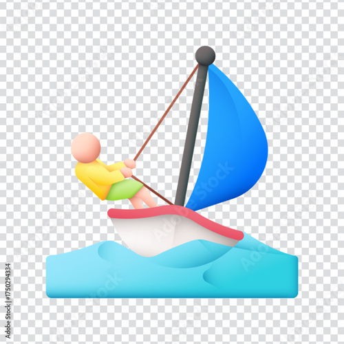 Sailing Course Icon