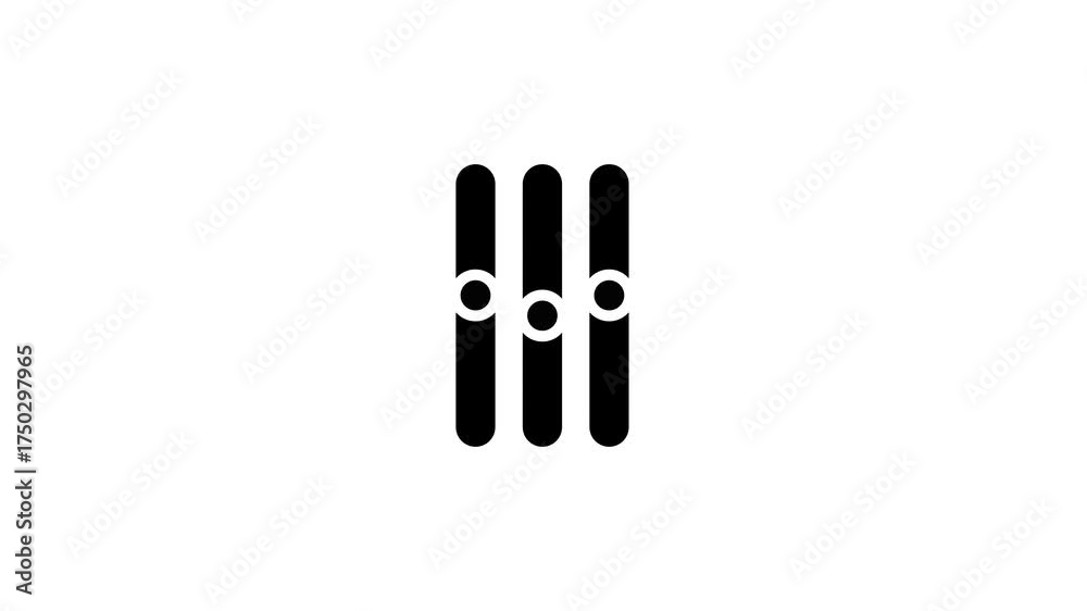 animated icons four vertical sliders with round knobs to adjust ...