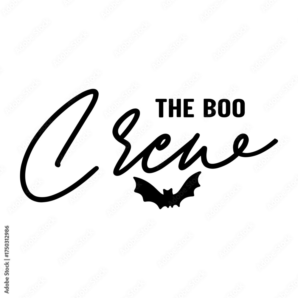 Obraz premium The Boo Crew svg