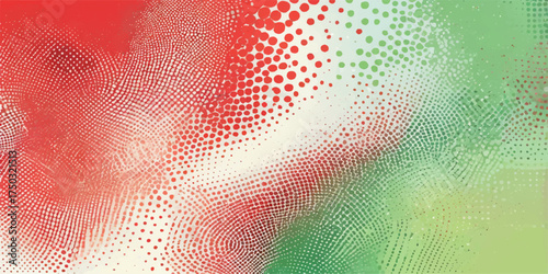Abstract colorful halftone pattern vector illustration with circle dots texture backdrop