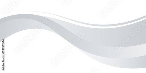 Konstfotografi silver creative wave business banner background