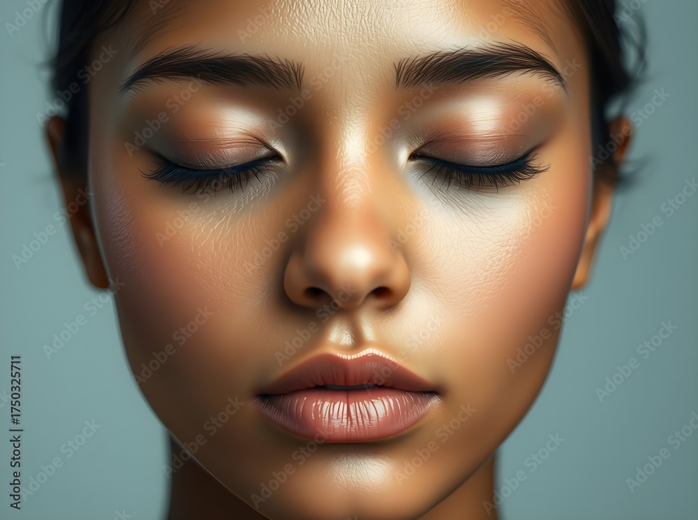 Naklejka premium Subtle Serenity Through Abstract Textures