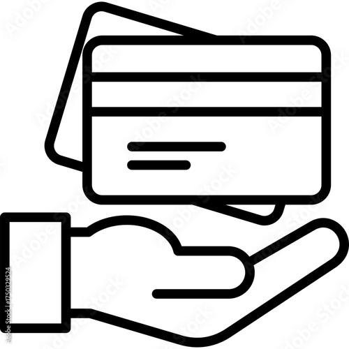 Credit Card line icon