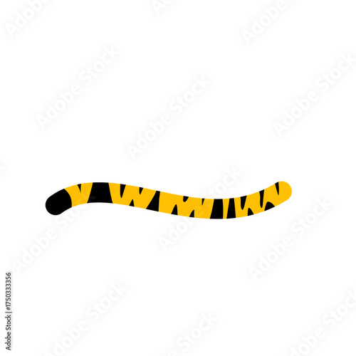 Tiger tail vector