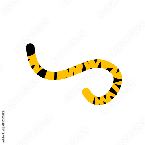 Tiger tail vector