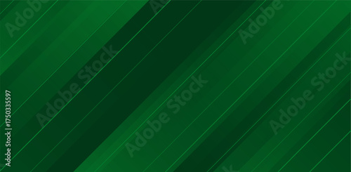 Abstract green gradient background. Modern green abstract rectangular lines for presentation, banner, and brochure designs