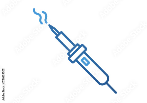  Minimal icon of a soldering iron — no background, no shadow PNG