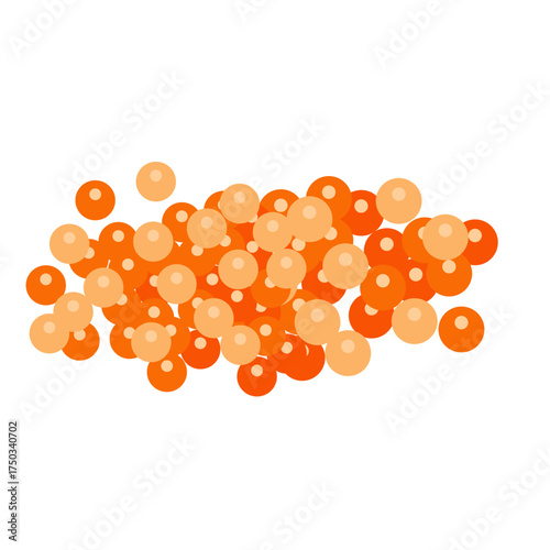 Salmon egg vector