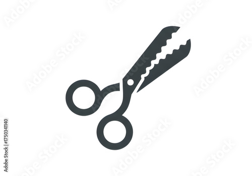  Minimal icon of a crafting scissors — no background, no shadow PNG