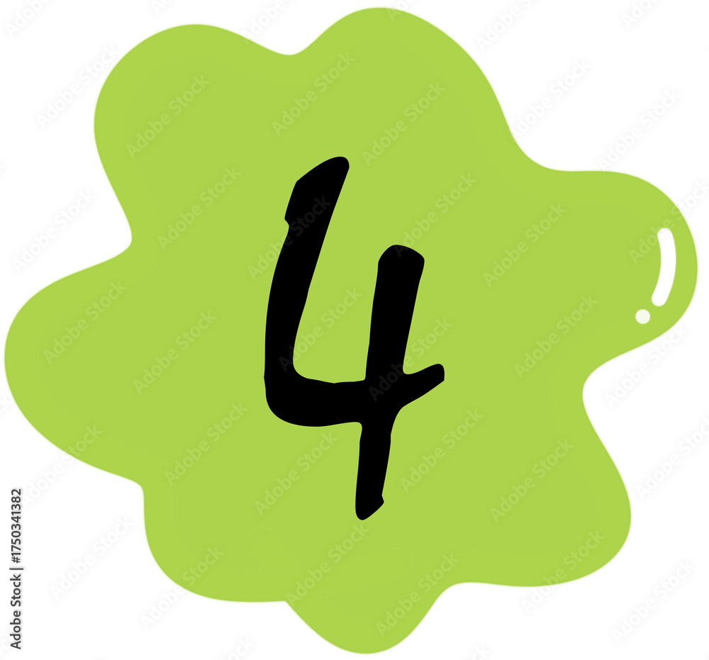 Obraz premium Number