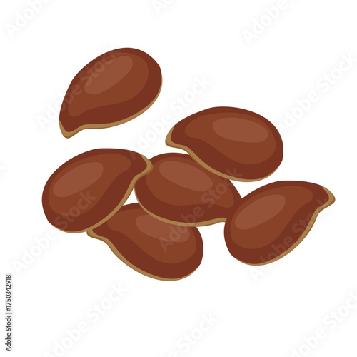 Brown flax seed
