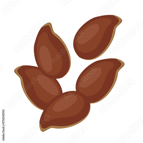 Brown flax seed