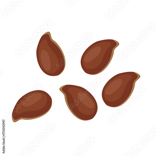 Brown flax seed