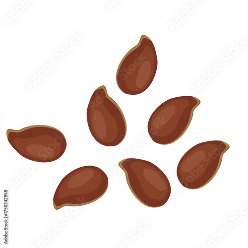 Brown flax seed