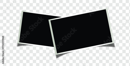 Photo frame mockup design , Vector Illustration