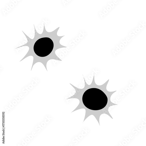 Bullet hole