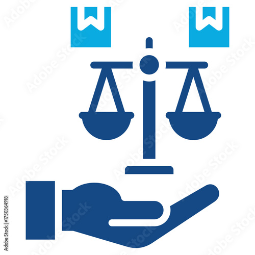 Ethical Product glyph color icon