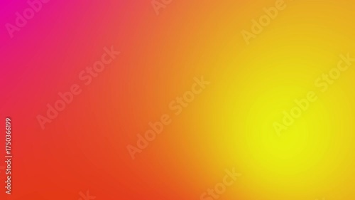 Bright Pink to Yellow Gradient Background