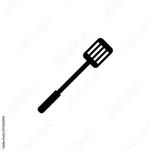 Vector Spatula Icon – Cooking Utensil Symbol for Kitchen, Baking, Culinary, Grill, and Food Preparation Design