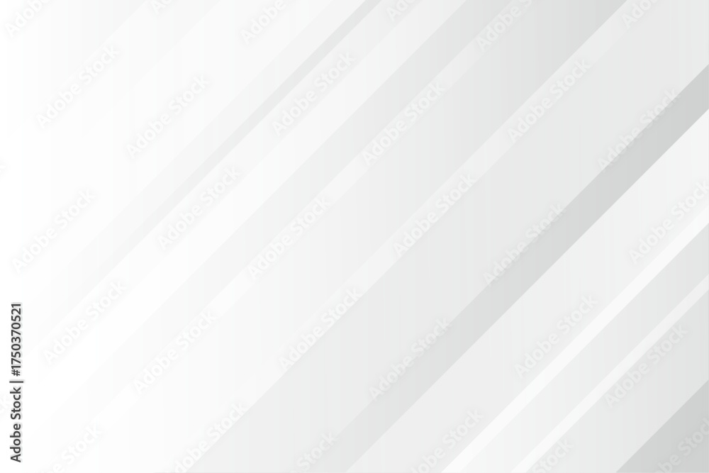 Obraz premium 爽やかでスタイリッシュな斜めストライプの灰色グラデーション背景