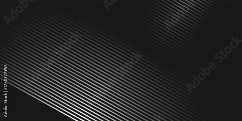 Abstract wave element for design. Digital frequency track equalizer. Stylized line art background. Vector illustration.