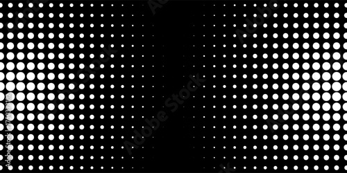 Set of black halftone dots backgrounds. vector modern dots halftone,Pop art comic style gradient circle halftone set Vector isolated on white background dots pattern.