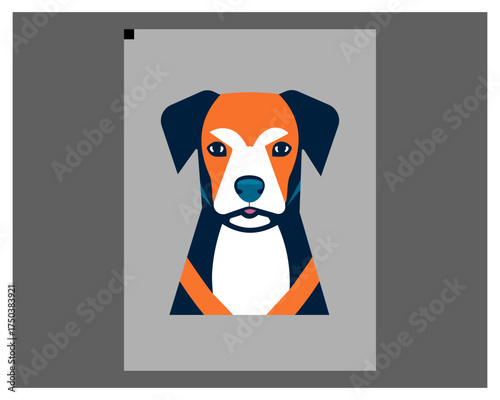 Dog Vector and Icon