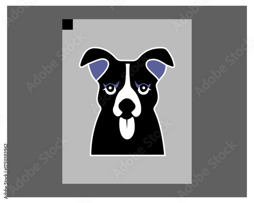 Dog Vector and Icon