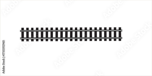 Abstract close-up of a railway electronic circuit board with a metal computer chip on white blank paper.