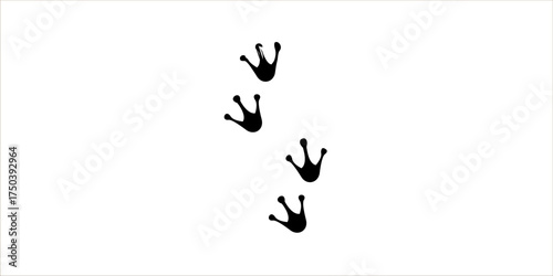Hand holding a flower vector symbol of love and concept design print illustration.