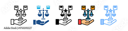 Ethical Product multiple icon