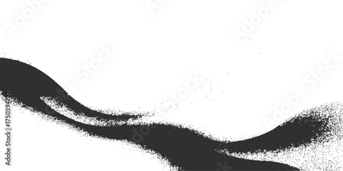 Black abstract vector silhouette of a lion and a snake on isolated white as an animal symbol art object