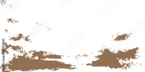 Abstract floral grunge background with ink splash and paint texture border for vintage art design illustration