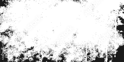 A versatile abstract grunge background featuring a black ink splat and distressed vintage texture with a subtle dirty pattern perfect for vector illustration or a dark banner design