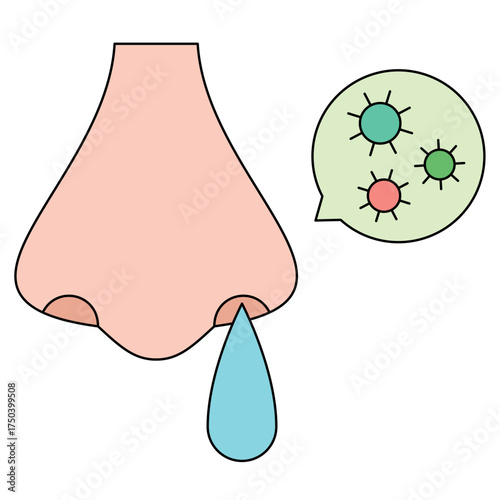 Allerghic Rhinitis Icon