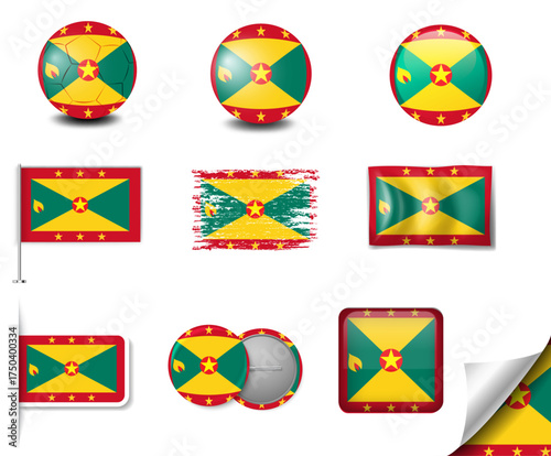 Free Download (NO Ai 100%)  grenada-flag - GFXLoad