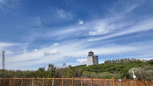 Hunchun Fangchuan Scenic Area, Hunchun City, Yanbian Korean Autonomous Prefecture, Jilin Province, China