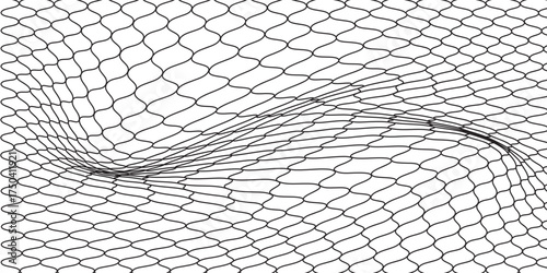 Mesh texture for fishing nets. sportswear or soccer goal. vector modern.