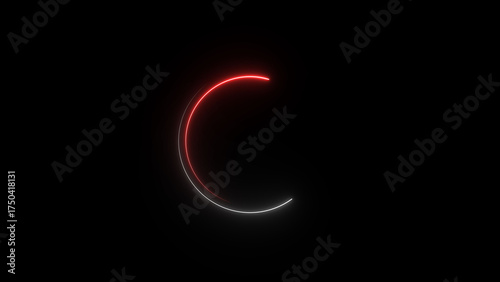 Wallpaper Mural Glowing blue circle frame background illustration. Torontodigital.ca