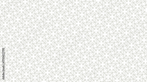 Abstract Floral Damask Pattern Wallpaper Background Light Color