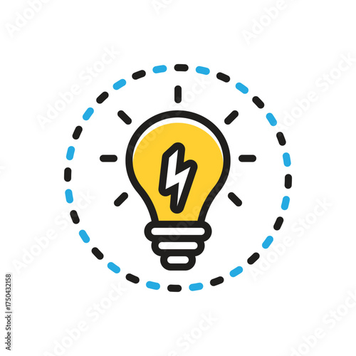 Multi color icon for extremely