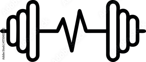 Heartbeat line for medical monitoring showing health pulse cardiology emergency care hospital checkup vital signs and diagnostic healthcare awareness concept