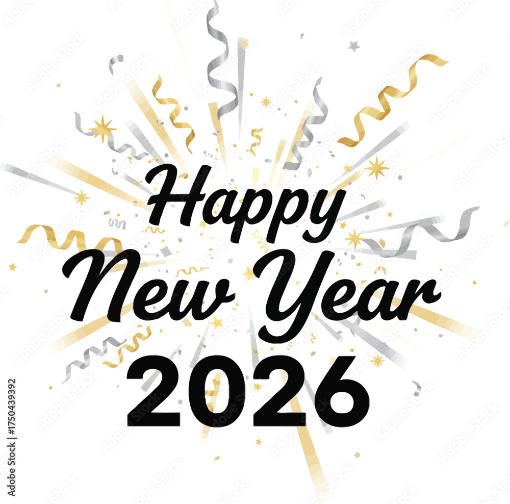 Fototapeta premium Happy Birthday Celebration Vector Illustration